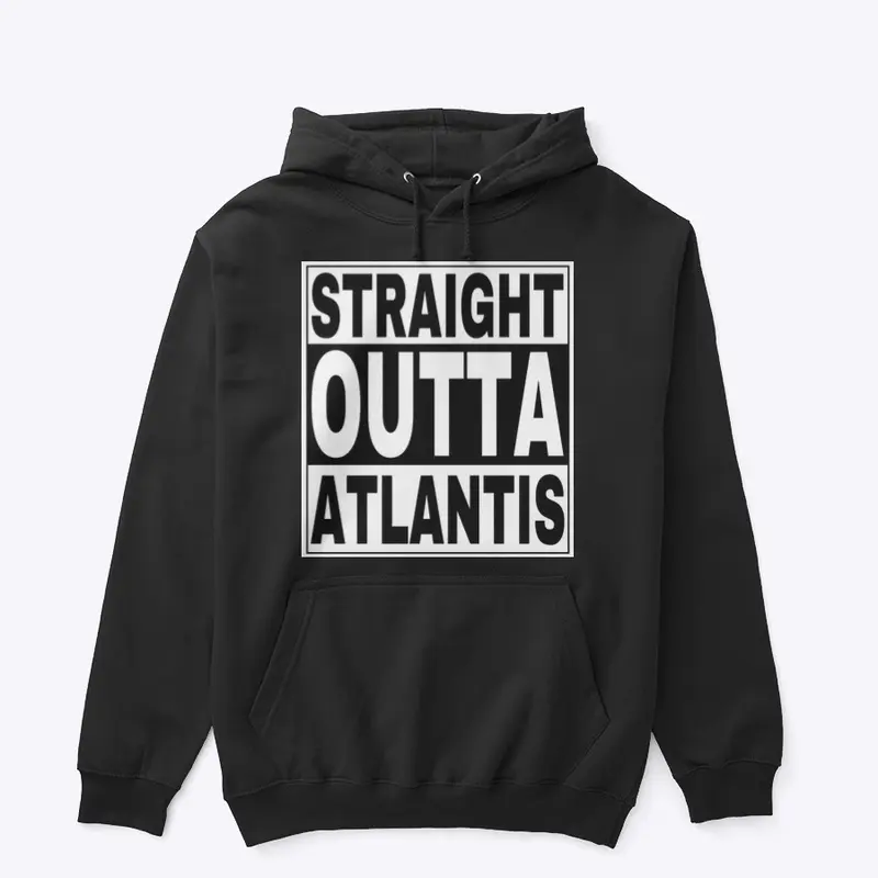 Outta Atlantis blk hoodie 